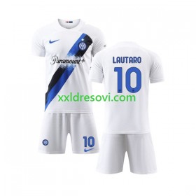 Inter Milan Lautaro Martinez 10 Gostujući Dječji Nogometni Dres 2023-2024